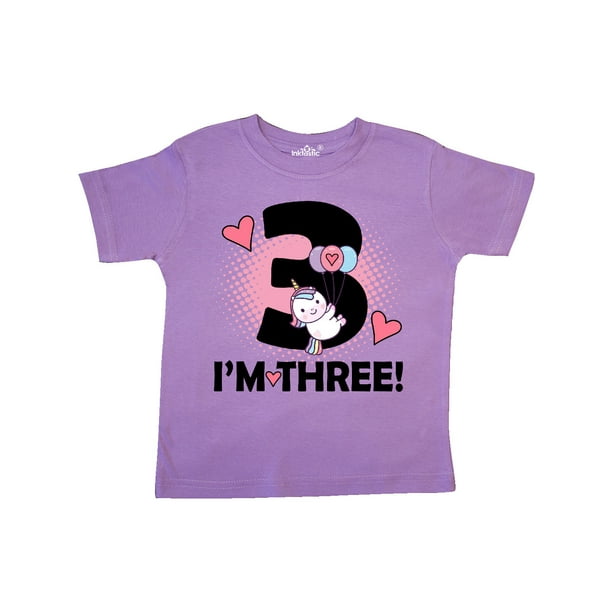 inktastic 3rd Birthday 3 Year Old Girl Unicorn Toddler T-Shirt inktastic 3rd Birthday 3 Year Old Girl Unicorn Toddler T-Shirt
